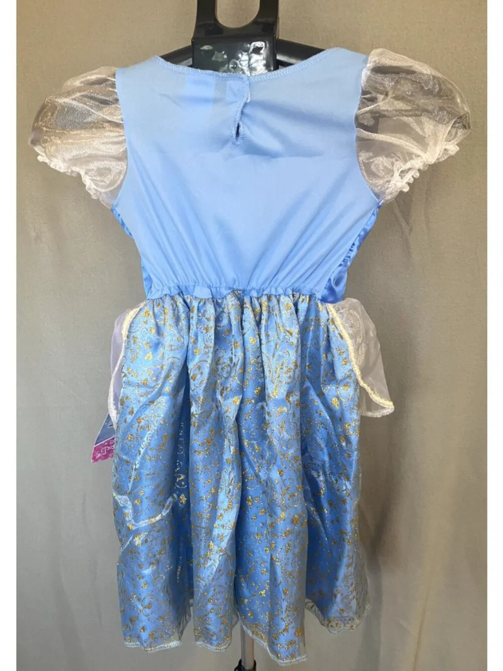 Disney Princess Cinderella musical Dress Costume, Blue size 4-6 New with tags.